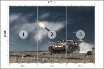 Fototapeta Czołg Bojowy - obrazek 3