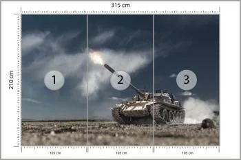 Fototapeta Czołg Bojowy - obrazek 3