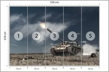 Fototapeta Czołg Bojowy - obrazek 3