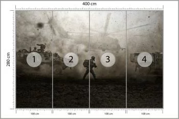 Fototapeta Wojsko Na Pustyni - obrazek 3
