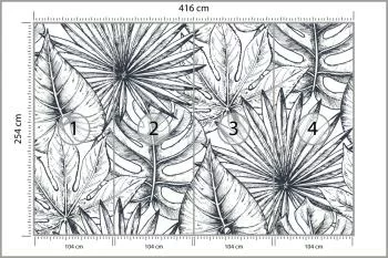 Fototapeta Liście Monstera - obrazek 3