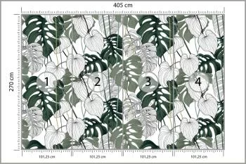 Fototapeta Liście Monstera - obrazek 3