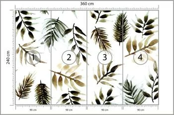 Fototapeta Liście Natura - obrazek 3