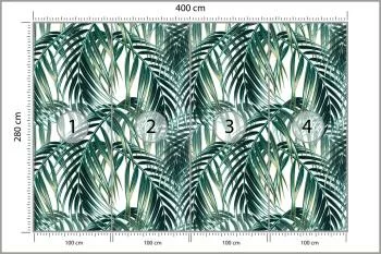 Fototapeta Liście Palmowe - obrazek 3