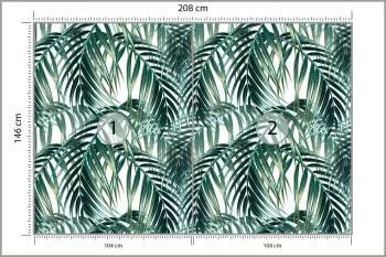 Fototapeta Liście Palmowe - obrazek 3