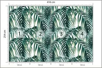 Fototapeta Liście Palmowe - obrazek 3