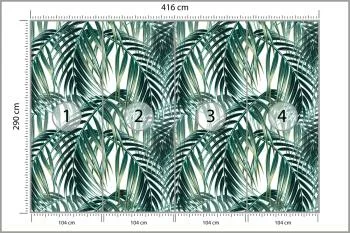 Fototapeta Liście Palmowe - obrazek 3