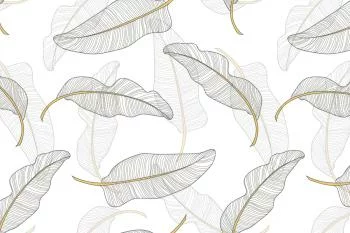 Fototapeta Liście Do Salonu - obrazek 2