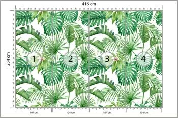 Fototapeta Liście Monstera - obrazek 3