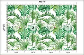 Fototapeta Liście Monstera - obrazek 3