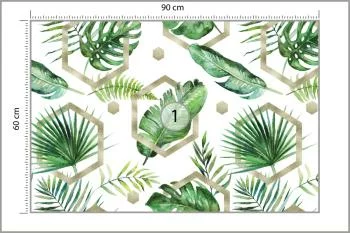 Fototapeta Liście Monstera - obrazek 3