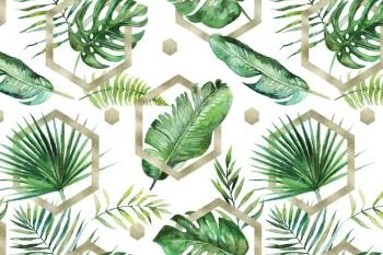 Fototapeta Liście Monstera - obrazek 2