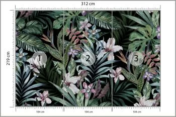 Fototapeta Liście Tropikalne - obrazek 3