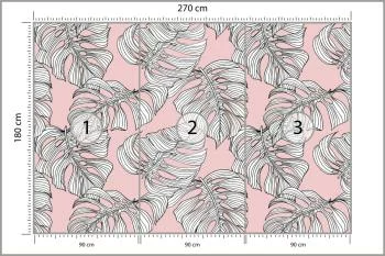 Fototapeta Liście Monstera - obrazek 3