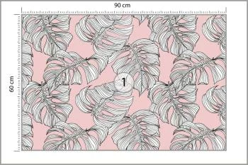 Fototapeta Liście Monstera - obrazek 3