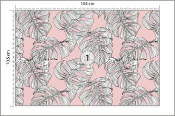 Fototapeta Liście Monstera - obrazek 3