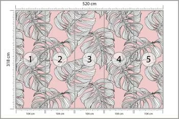 Fototapeta Liście Monstera - obrazek 3