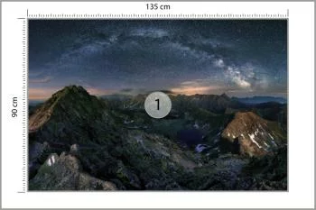 Fototapeta Droga Mleczna Nad Tatrami - obrazek 3