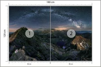 Fototapeta Droga Mleczna Nad Tatrami - obrazek 3