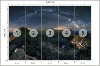 Fototapeta Droga Mleczna Nad Tatrami - obrazek 3