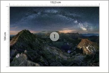 Fototapeta Droga Mleczna Nad Tatrami - obrazek 3