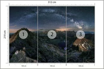 Fototapeta Droga Mleczna Nad Tatrami - obrazek 3
