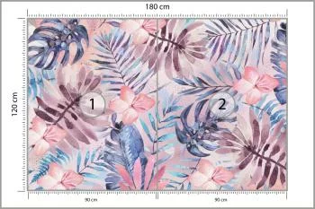 Fototapeta Liście Monstera - obrazek 3