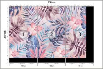 Fototapeta Liście Monstera - obrazek 3