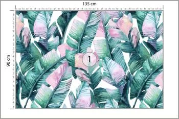 Fototapeta Liście Tropikalne - obrazek 3