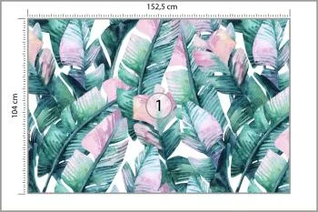 Fototapeta Liście Tropikalne - obrazek 3