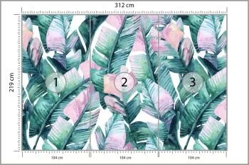 Fototapeta Liście Tropikalne - obrazek 3