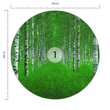 Fototapeta Okrągła Tunel Autorstwa Christiana Lindstena - obrazek 3