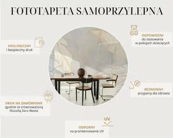 Fototapeta Okrągła Drzewa Oliwne - obrazek 4