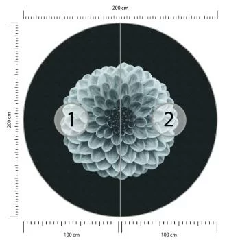 Fototapeta Okrągła Symetria - obrazek 3