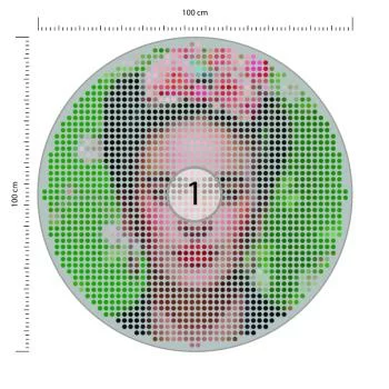 Fototapeta Okrągła Ikona Frida - obrazek 3