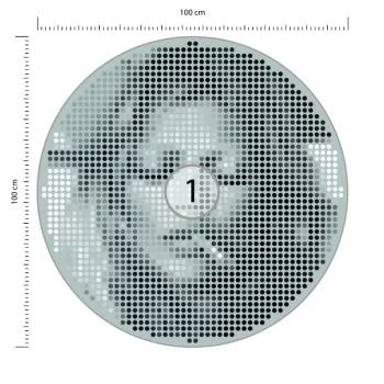 Fototapeta Okrągła Ikona Kate - obrazek 3
