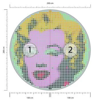 Fototapeta Okrągła Ikona Marilyn - obrazek 3