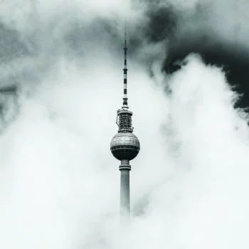 Fototapeta Okrągła Berlin Nad Chmurami - obrazek 2