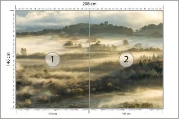 Fototapeta Las We Mgle - obrazek 3