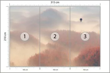 Fototapeta Las We Mgle - obrazek 3