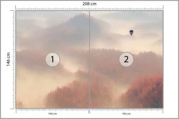 Fototapeta Las We Mgle - obrazek 3