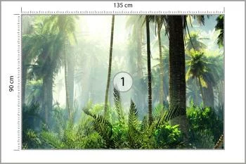 Fototapeta Las We Mgle - obrazek 3