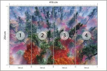Fototapeta Las We Mgle - obrazek 3