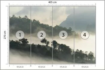 Fototapeta Las We Mgle - obrazek 3