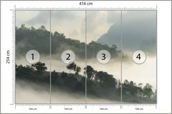 Fototapeta Las We Mgle - obrazek 3