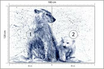 Fototapeta Niedźwiedzie Polarne - obrazek 3
