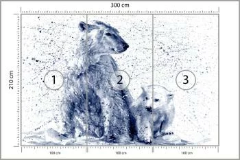 Fototapeta Niedźwiedzie Polarne - obrazek 3