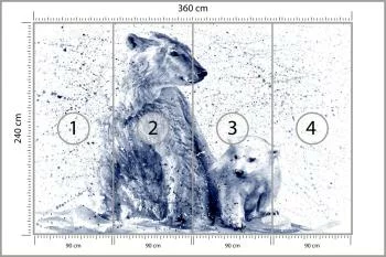 Fototapeta Niedźwiedzie Polarne - obrazek 3