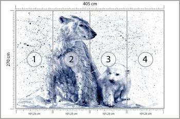 Fototapeta Niedźwiedzie Polarne - obrazek 3
