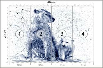 Fototapeta Niedźwiedzie Polarne - obrazek 3